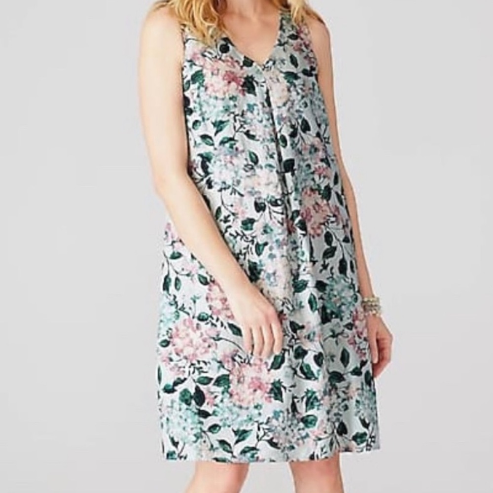 J Jill Love Linen Dress A line Size M